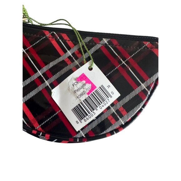 VERA BRADLEY Frill Plaid Pirouette Zip Coin Purse NEW NWT - Picture 2 of 5